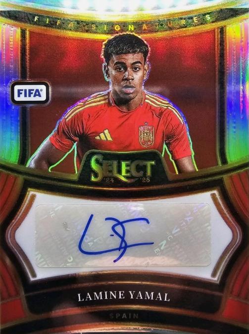 Lamine Yamal #S-LY Prices | 2024 Panini Select FIFA Signature