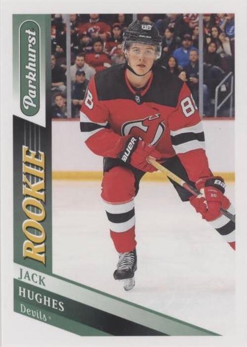 Jack Hughes #320 2019-20 Parkhurst Hockey