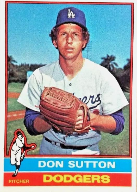 Don Sutton #530 Baseball Cards 1976 Topps