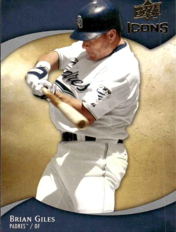 Brian Giles #11 Baseball Cards 2009 Upper Deck Icons