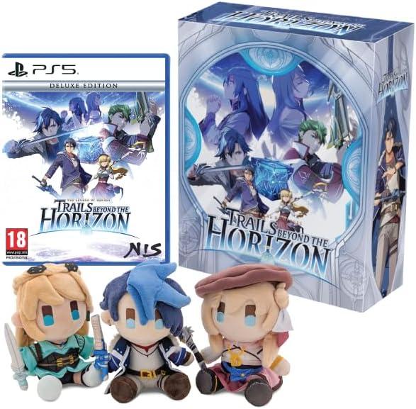 Carátula de The Legend Of Heroes: Trails Beyond The Horizon Limited Edition Plushie Bundle para PS5 (edición PAL España)