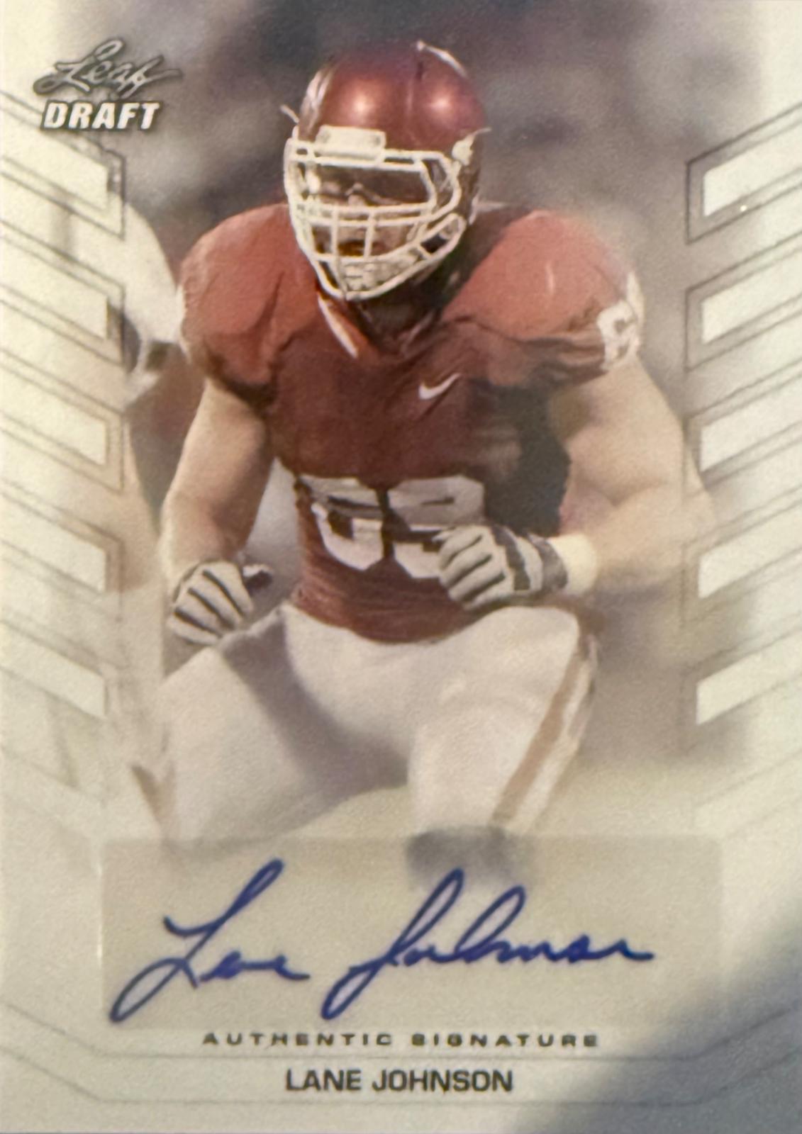 Lane Johnson #BA-LJ2 2013 Leaf Draft Football