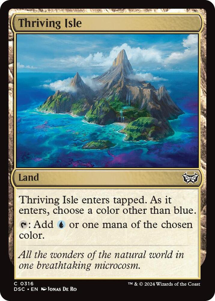 Thriving Isle (Magic Duskmourn: House of Horror Commander)