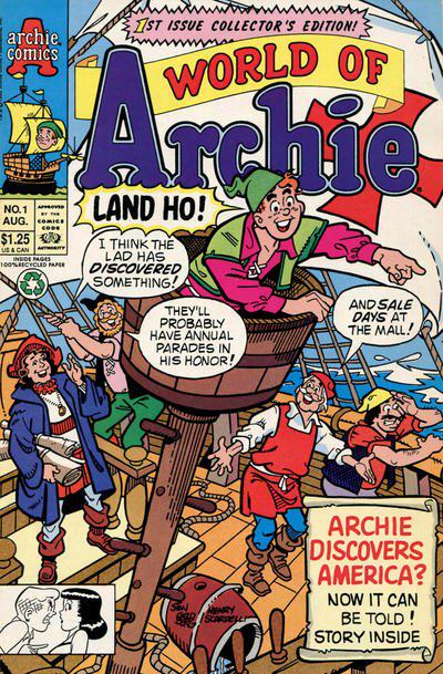 World Of Archie #1 (1992) Comic Books World Of Archie