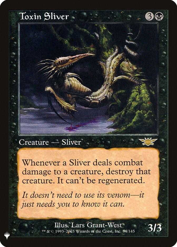 Toxin Sliver #84 Magic The List Reprints