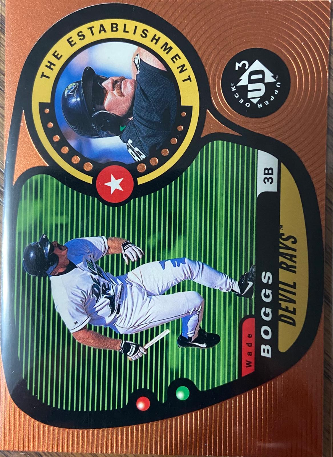 Wade Boggs #172 1998 Upper Deck UD3 Baseball