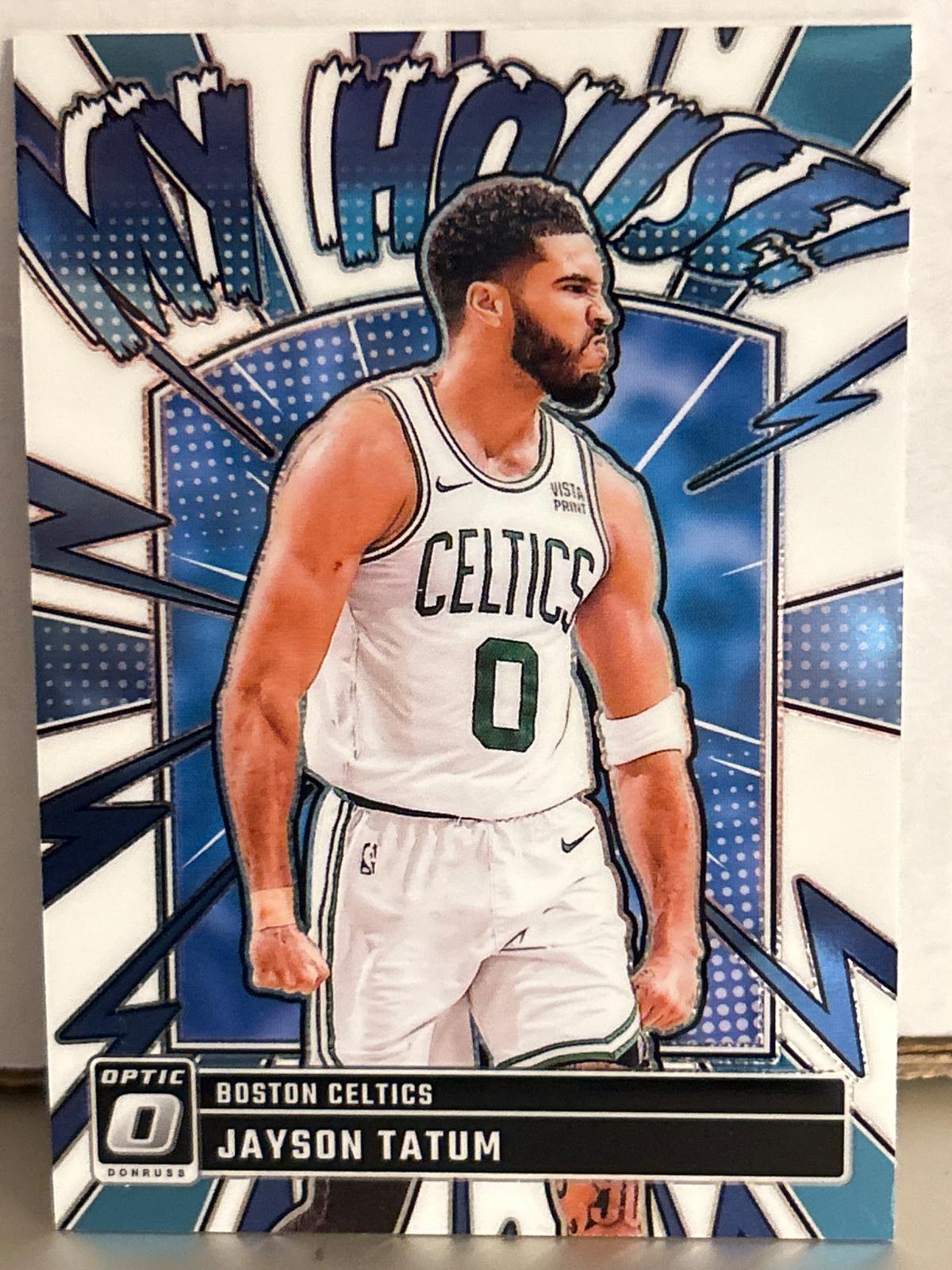 2024 Panini Donruss Optic My House Jayson Tatum #7 card