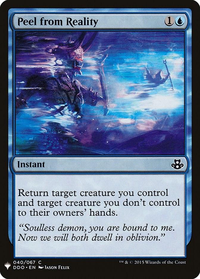 Peel from Reality #40 Magic The List Reprints