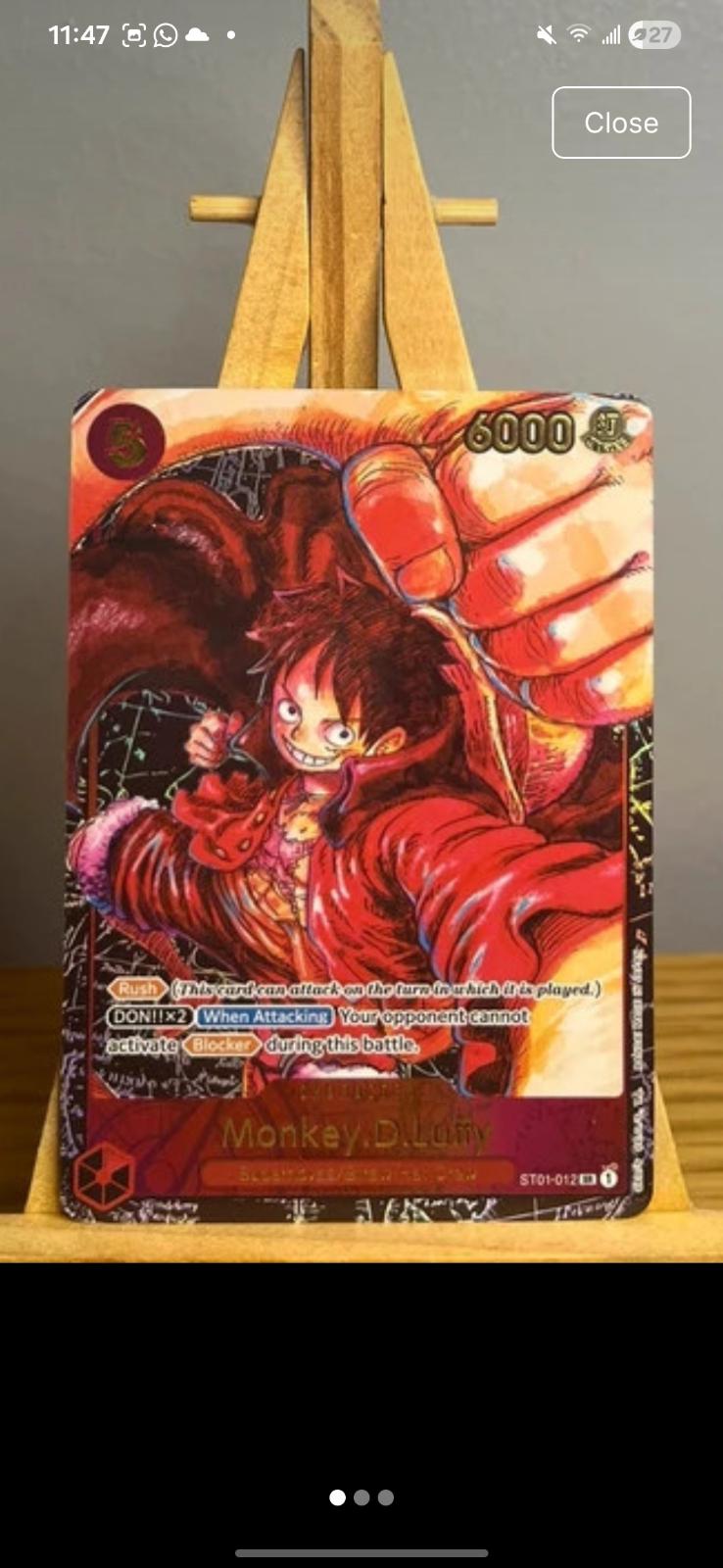Monkey.D.Luffy [1st Anniversary] ST01-012 Prices | One Piece