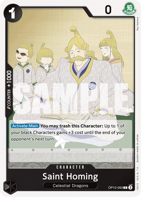 Saint Homing OP10-093 One Piece Royal Blood