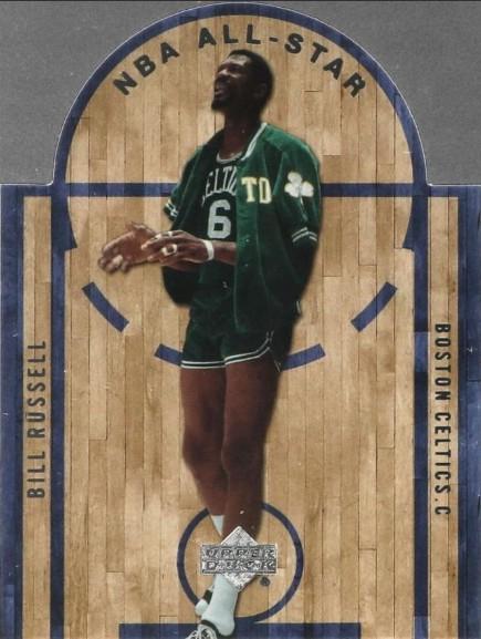 Bill Russell #AS-3 2007 Upper Deck All Star Die Cuts Basketball