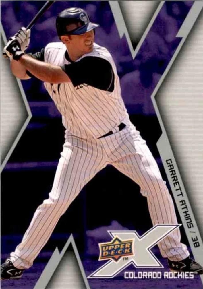 Garrett Atkins #31 Baseball Cards 2009 Upper Deck X