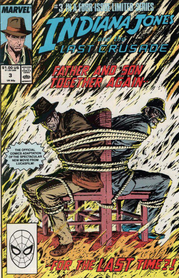 Indiana Jones and the Last Crusade #3 (1989) Comic Books Indiana Jones And The Last Crusade