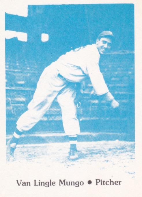 Van Mungo #9 1978 Tcma 1941 Brooklyn Dodgers Baseball
