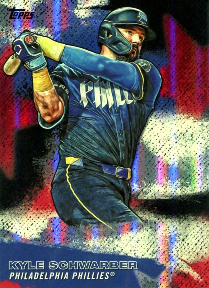 2026 Topps Series 2 Stars Of MLB Kyle Schwarber #SMLB-49 card