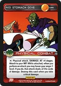 Red Stomach Dive U91 Dragon Ball Z Heroes and Villians