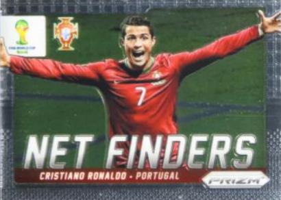 Cristiano Ronaldo #20 Soccer Cards 2014 Panini Prizm World Cup Net Finders