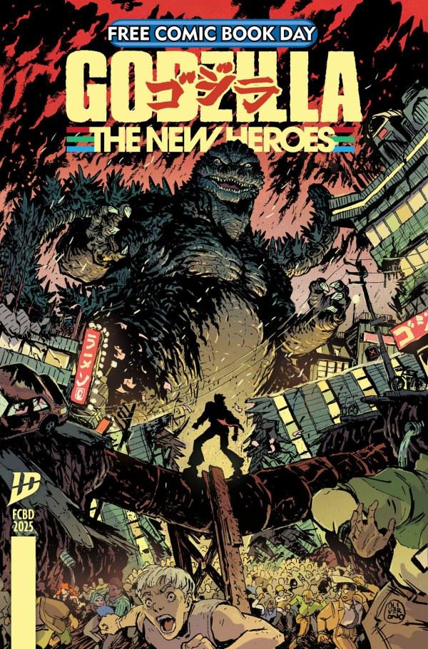 Godzilla – The New Heroes #1 (2025) Comic Books Free Comic Book Day
