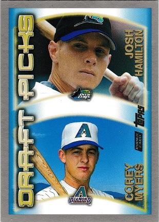 Josh Hamilton, Corey Myers #449 Baseball Cards 2000 Topps