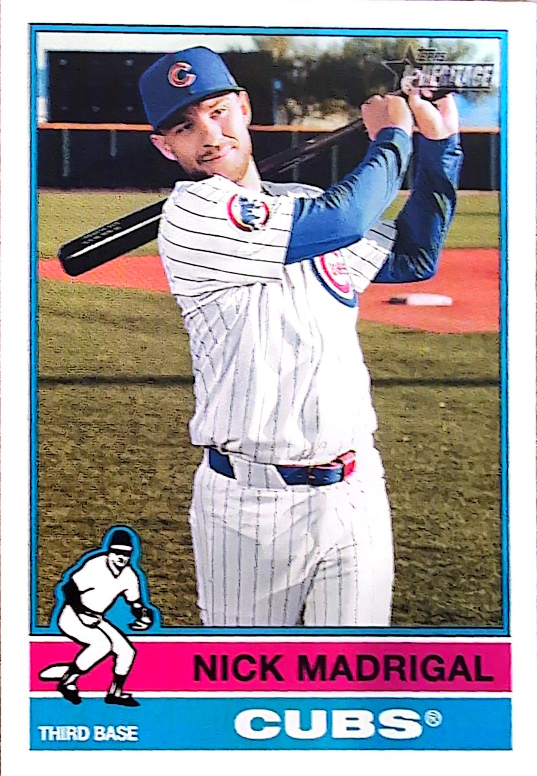 Nick Madrigal #375 Baseball Cards 2025 Topps Heritage