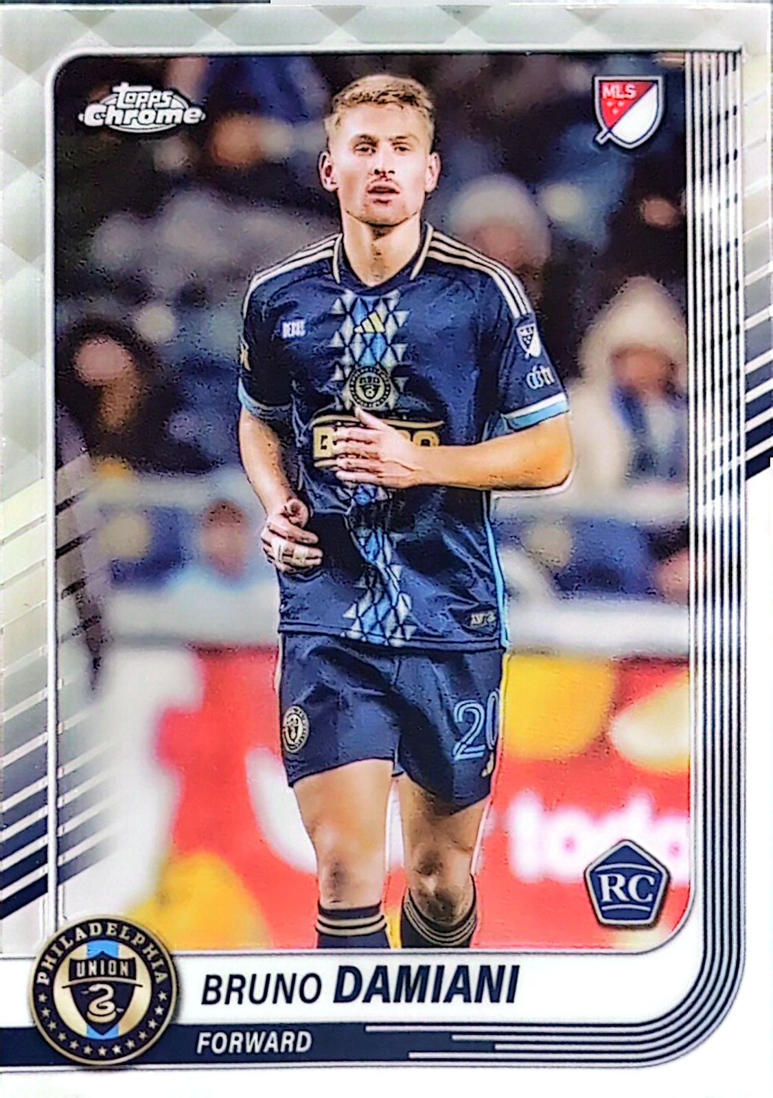 Bruno Damiani #156 2025 Topps Chrome MLS