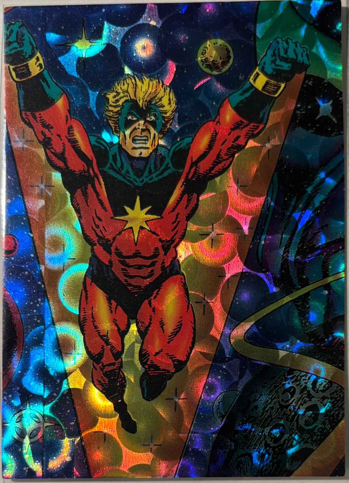 Captain Marvel #38 Marvel 1992 Comic Images Silver Surfer