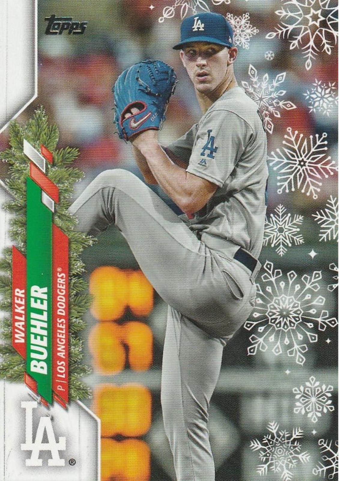 Walker Buehler #HW114 2020 Topps Holiday Baseball