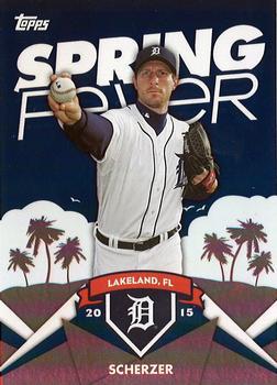 Max Scherzer #SF-11 Baseball Cards 2015 Topps Spring Fever