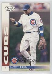 Sammy Sosa #60 Baseball Cards 2002 Leaf Prices