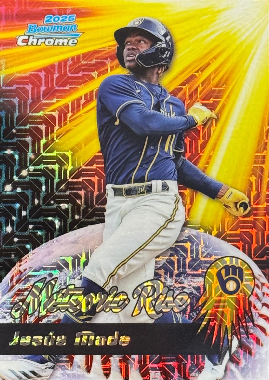 Jesus Made [Mega] #MR-3 Prices | 2025 Bowman Chrome Meteoric Rise