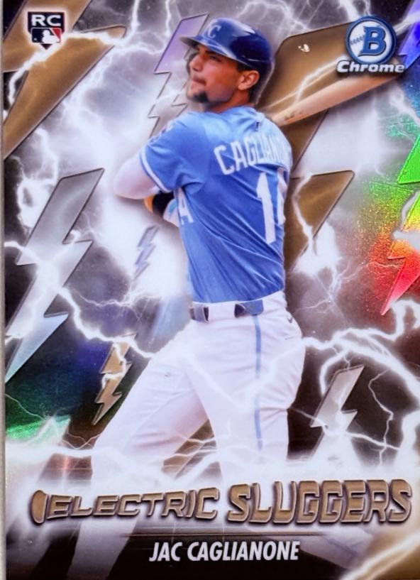 2026 Bowman Electric Sluggers Jac Caglianone #ES-23 card