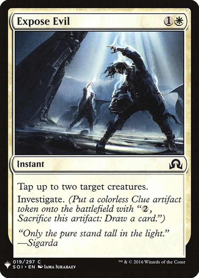 Expose Evil (Magic The List Reprints)