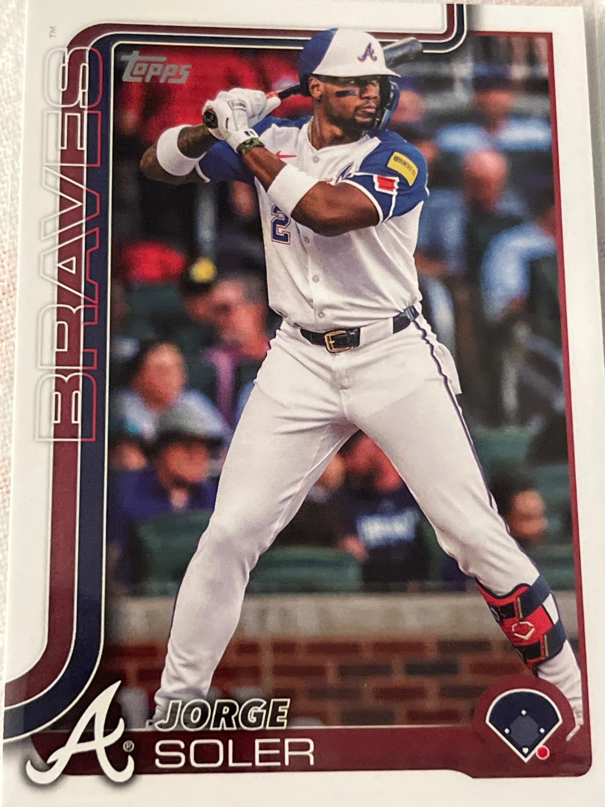 Jorge Soler #23 Baseball Cards 2025 Topps