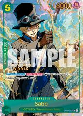 Sabo [3rd Anniversary Winner] OP09-027 Prices | One Piece Promo