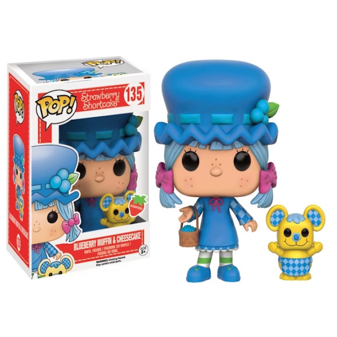 Blueberry Muffin & Cheesecake #135 Strawberry Shortcake Funko Pop Scented box and figure