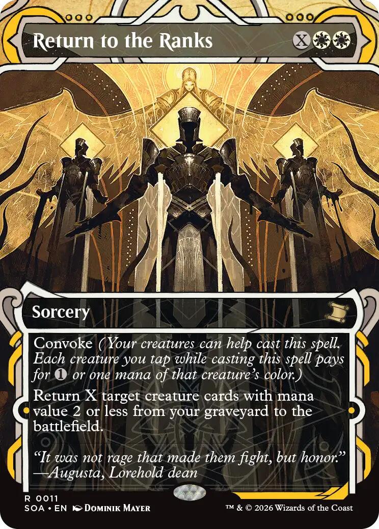 The Magic（ザ・マジック）No11〜33号 Return to the Ranks #11 Prices | Magic Secrets of Strixhaven