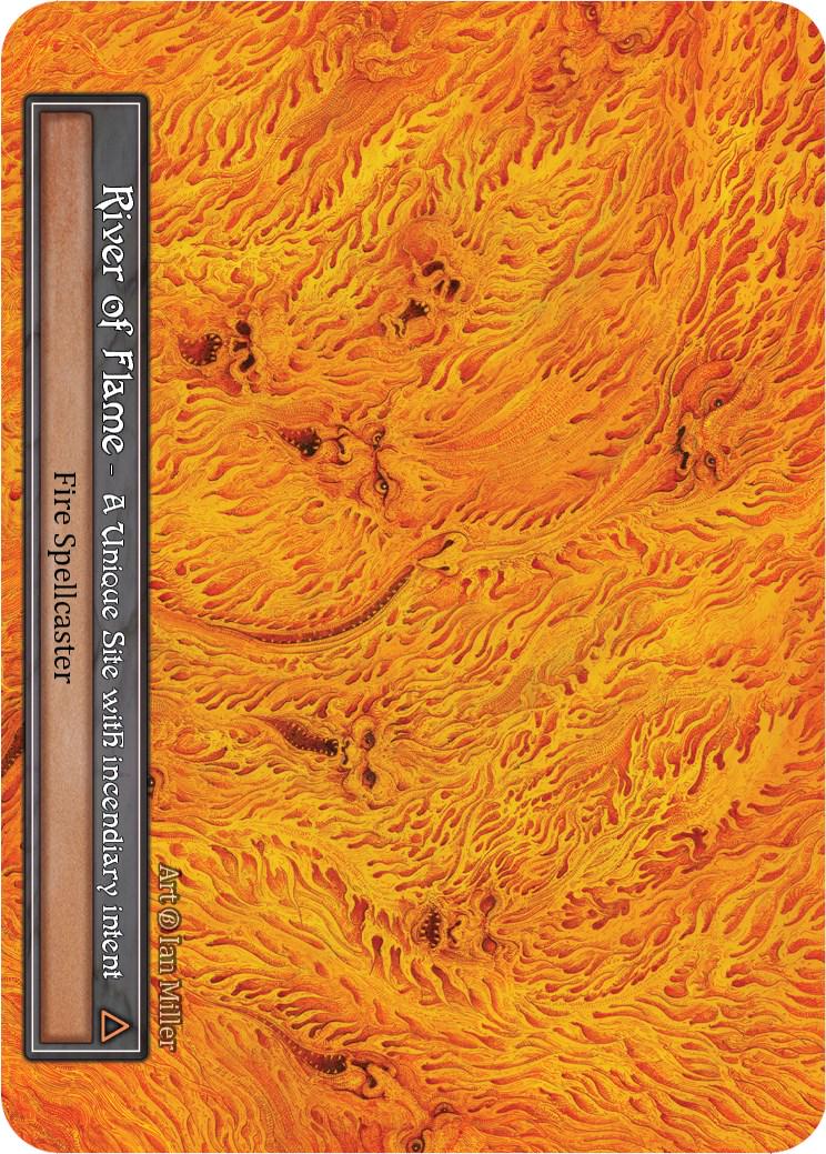Sorcery TCG  of Flame β foil River of Flame [Foil] Prices | Sorcery: Contested Realms Beta