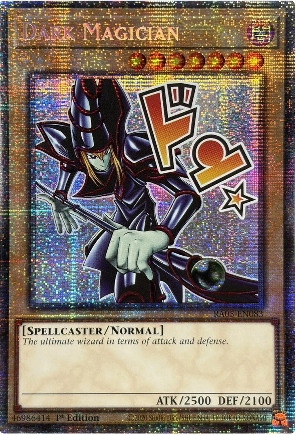 Dark Magician [Starlight Rare] RA05-EN083 Prices | YuGiOh Rarity Collection  5 | YuGiOh Cards