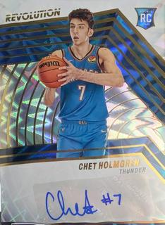 Chet Holmgren Rookie Auto 2022 NBA Revolution Fractal