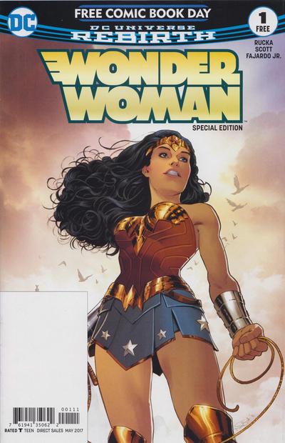 Wonder Woman #1 (2017) Comic Books Free Comic Book Day