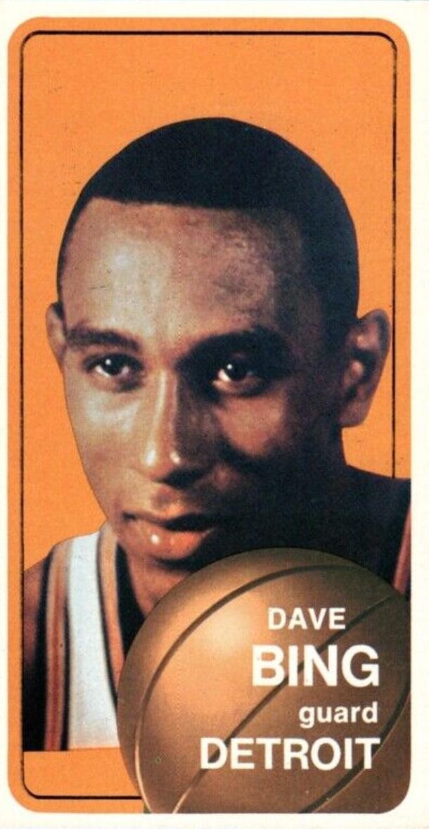 Dave Bing #125 Basketball Cards 1970 Topps