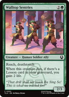 Walltop Sentries