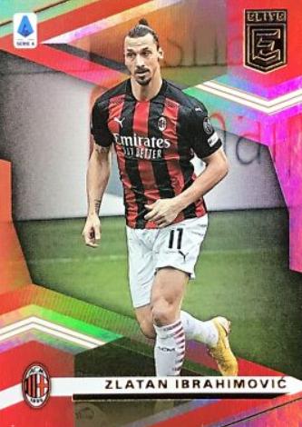 Zlatan Ibrahimovic #1 Soccer Cards 2020 Panini Chronicles Elite Serie A