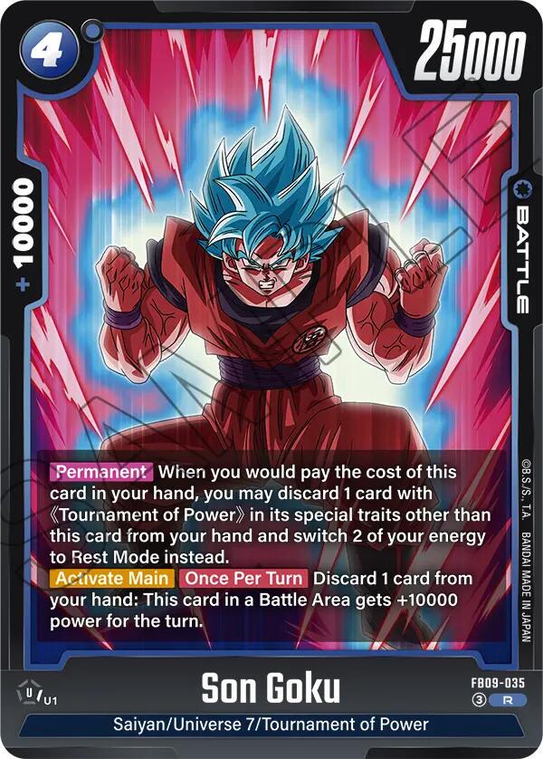 Son Goku FB09-035 Prices | Dragon Ball Fusion World Dual Evolution