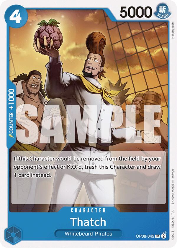 Thatch OP08-045 One Piece Two Legends