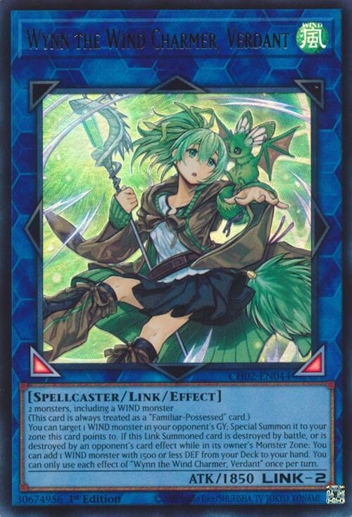 Wynn the Wind Charmer, Verdant CH02-EN044 Prices | YuGiOh