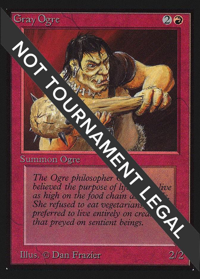 Gray Ogre (Magic International Edition)