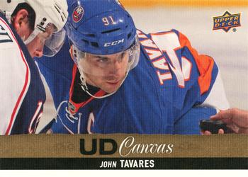 John Tavares #C128 2013-14 Upper Deck Hockey UD Canvas
