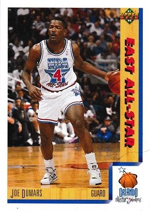 Joe Dumars #459 Basketball Cards 1991 Upper Deck