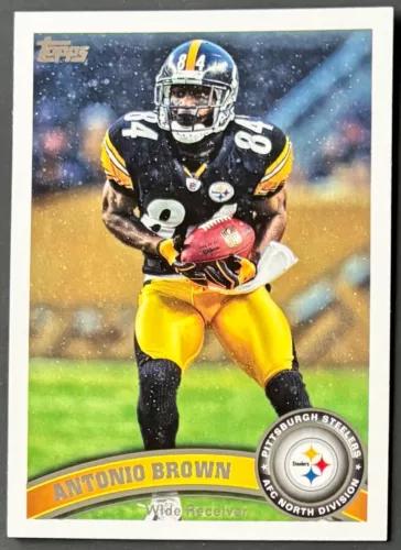 Antonio Brown #9 Football Cards 2011 Topps